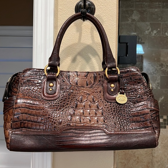 Brahmin Bags Brahmin Dark Brown Alligator Purse Poshmark